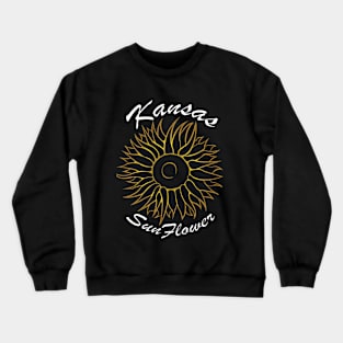 Kansas - Sunflower Crewneck Sweatshirt